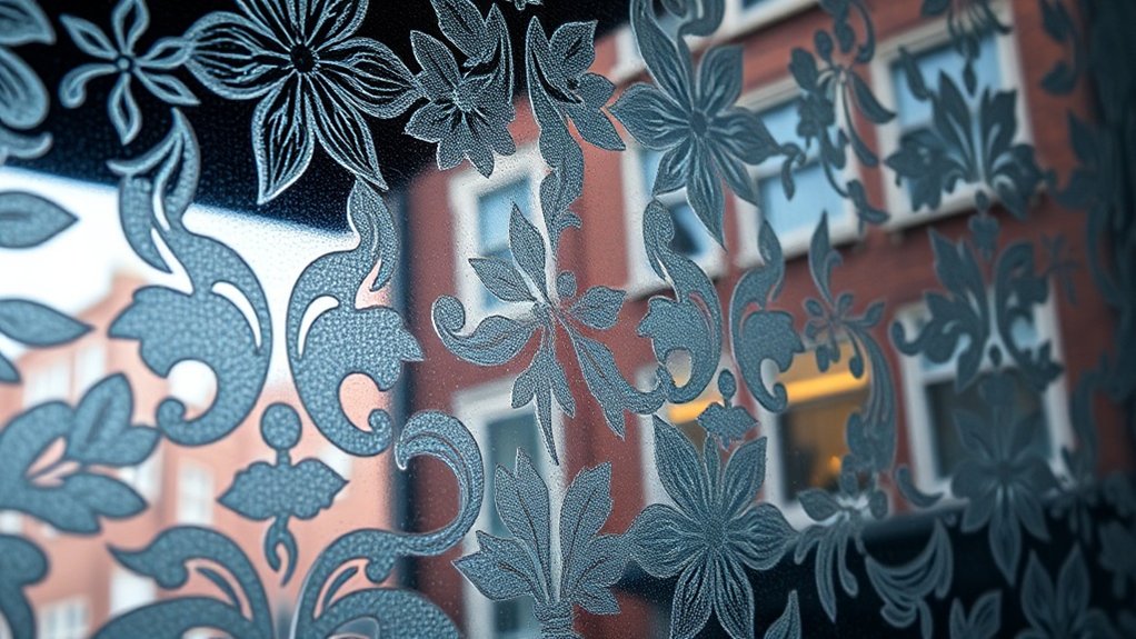 Patterned Decorative Glass Finchley Central
