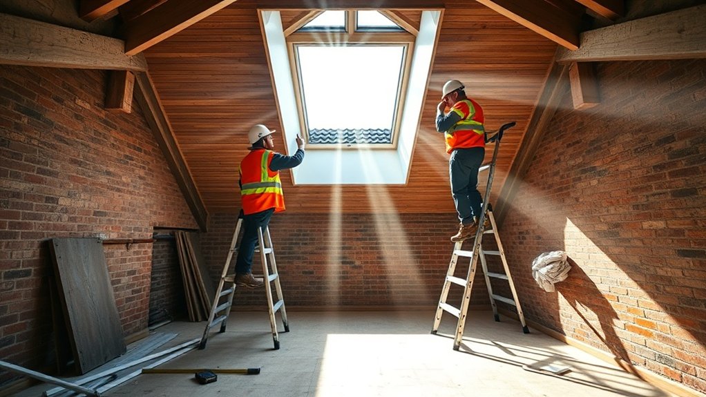 Skylight Installation Moss Hall