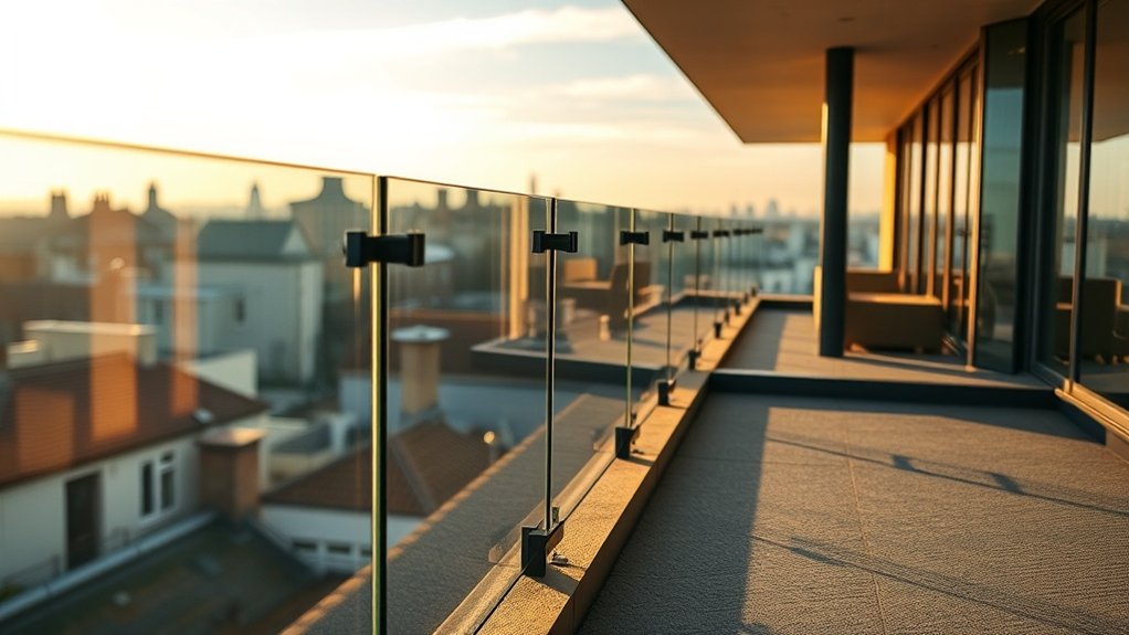 Terrace Glass Balustrades Finchley Central