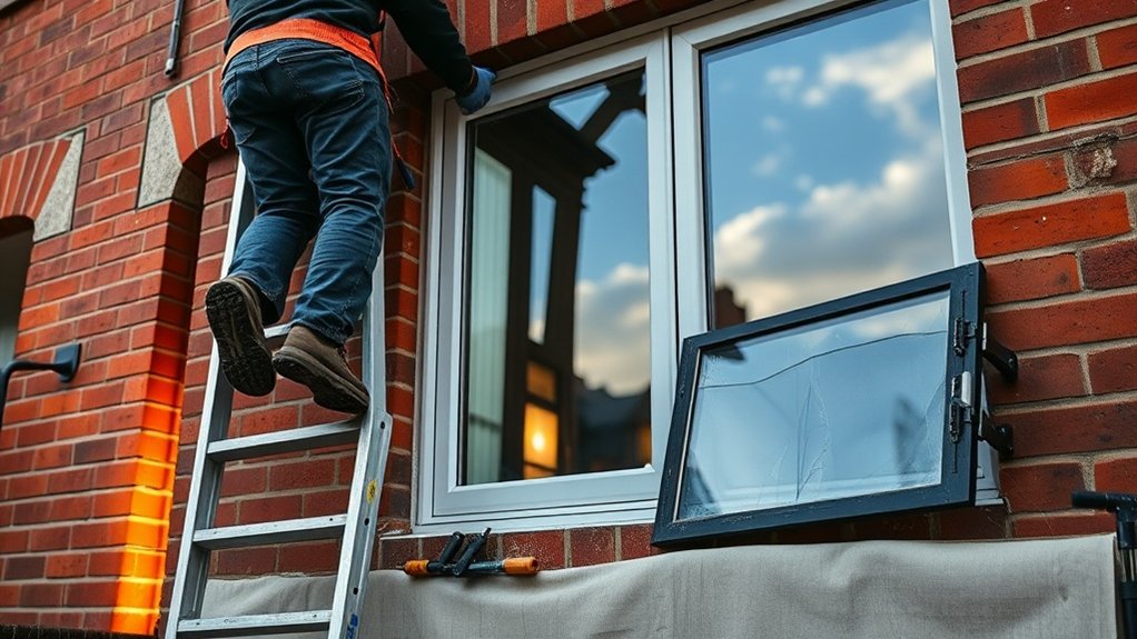 Window Repair Moss Hall